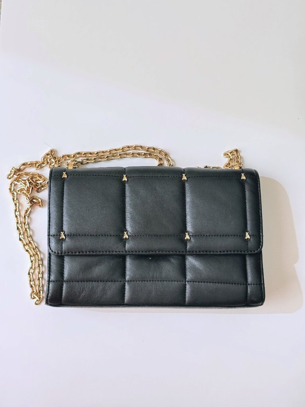 Patrizia Pepe Women’s Black Leather Crossbody Bag – Italian Designer